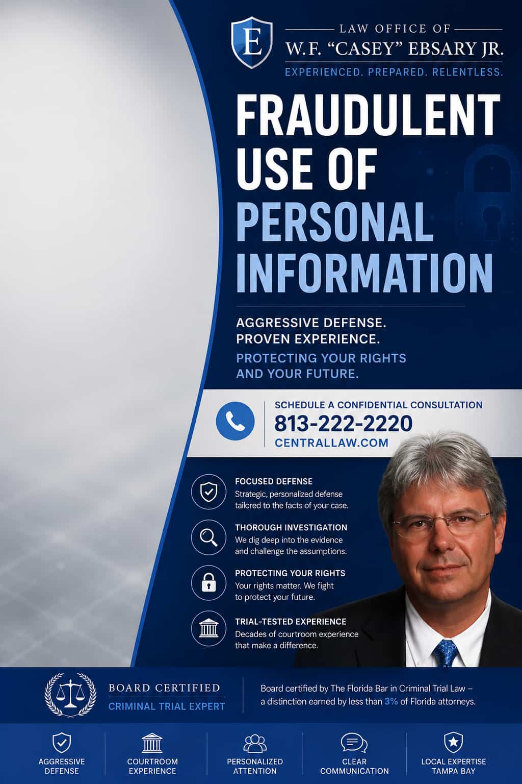 Video Fraudulent use of personal information
